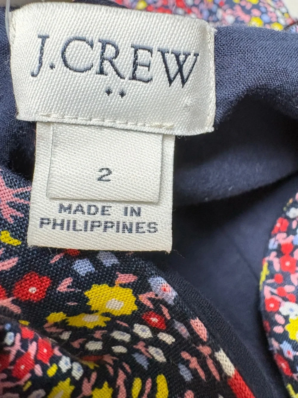 J. CREW Linen Cotton Maxi Dress Size 2 Tiny Floral Strappy NWOT Cottage Prairie